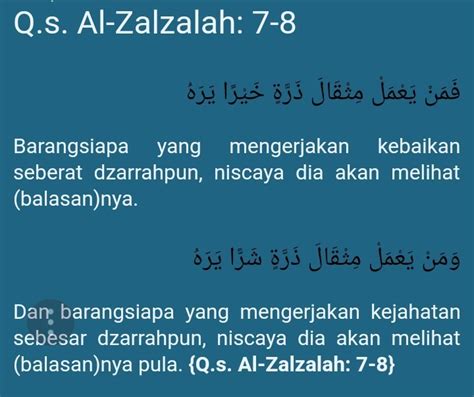 Yaumul zalzalah artinya  Ash Shaffat: 21)